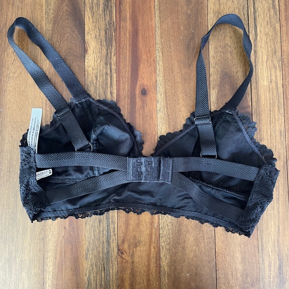 Free People Intimately black lace bralette - Picture 2 of 5
